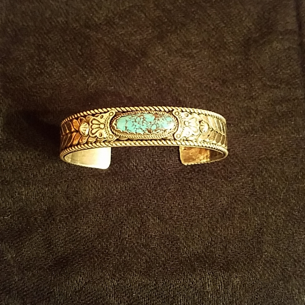 Sterling cuff bracelet